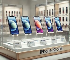 中古整備済みのiPhoneも店頭販売中