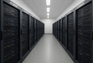 AI用の最新の大規模サーバー設備