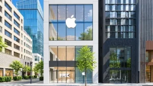 Apple Store銀座店には多くの人が訪れた